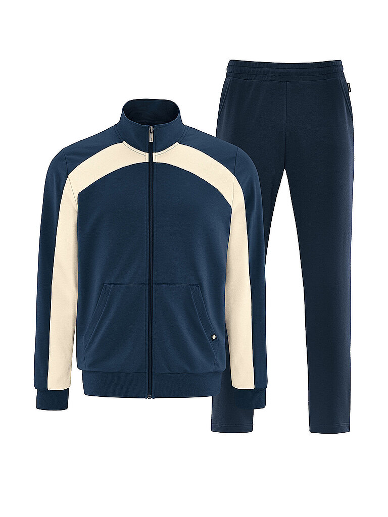 SCHNEIDER SPORTSWEAR Herren Trainingsanzug LEEOM dunkelblau | 52 kurz